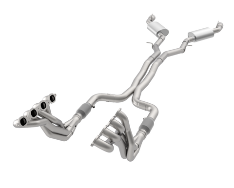 Kooks 2016 - 2024 Chevrolet Camaro SS /  ZL1 6.2L 2in Headers & Green Exhaust Kit w/Polished Dual Tips