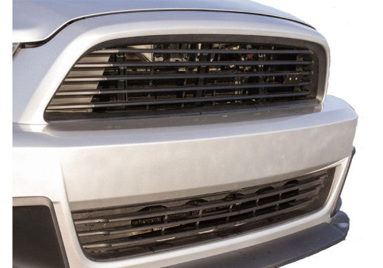 thumbnail image 2 of Black Front Upper Grille For 2013-2014 Ford Mustang 3.7L/5.0L – Base Model, Direct Replacement (No Emblem) 2 of 3
