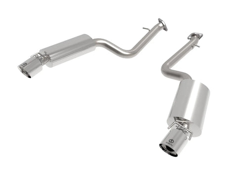 aFe Lexus IS350 2014 - 2023 V6-3.5L / 2018 - 2023 IS300 / 2014 - 2015 IS250 / 2016 - 2017 IS200T Takeda Axle-Back Exhaust System- Polished Tip