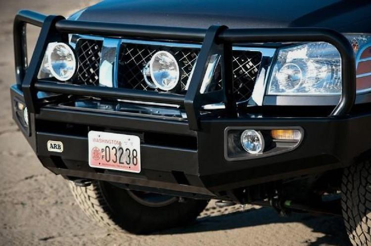 ARB Front Deluxe Bull Bar Winch Mount Bumper Nissan Titan Armada