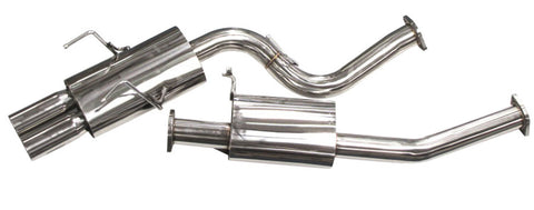 ISR Performance MB SE Type -E Dual Tip Exhaust 95-98 (S14) Nissan 240sx