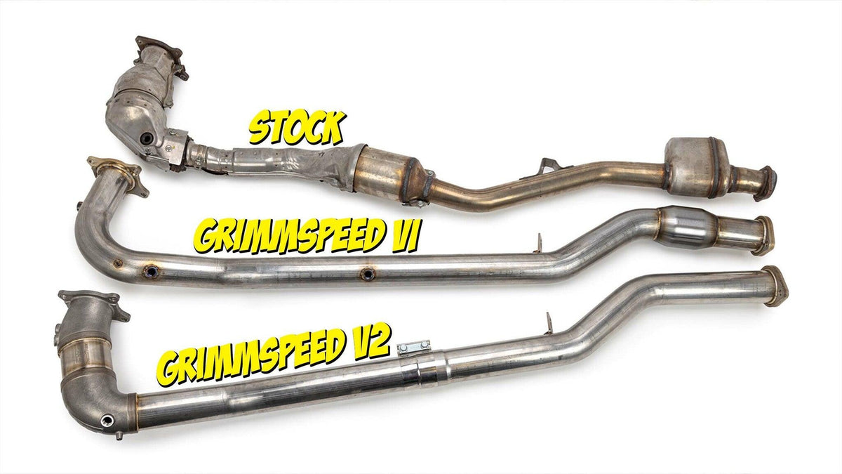 GrimmSpeed JPipe GESI Catted V2 20152021 Subaru WRX (Manual Transm