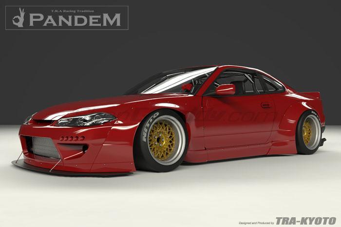 GReddy 1999-2002 Nissan Silvia Full Rocket Bunny S15 Pandem Aero