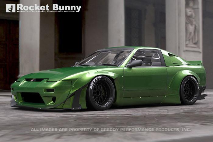 Rocket Bunny マスタング　ボディー GReddy 89-93 Nissan 240SX Full Rocket Bunny 180/240SX Wide Body