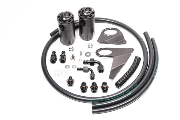 Radium Engineering Fluid Lock Catch Can Kit | 2008-2015 Mitsubishi Evolution X (20-0105FL) main image 1