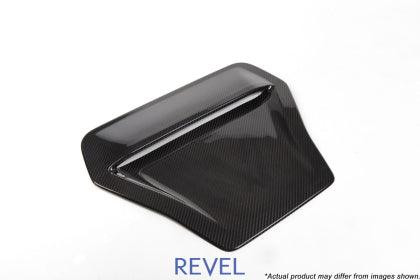 Revel GT Dry Carbon Engine Hood Scoop Cover 17-21 Honda Civic Type-R - 1 Piece - GUMOTORSPORT