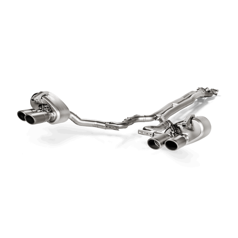 Akrapovic 2018+ Porsche Cayenne V6 (536) Tail Pipe Set (Titanium) main image 1