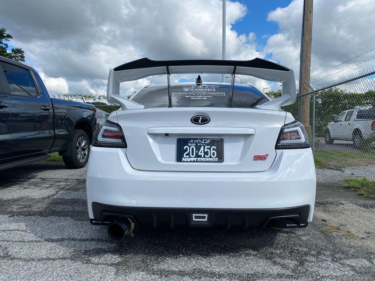 OLM RS Gurney Flap for STI Spoiler Matte Black - Subaru WRX / STI 2015 OLM RS Gurney Flap for STI Spoiler Matte Black - Subaru WRX / STI 2015
