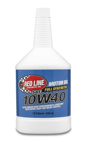 Red Line 10W40 Motor Oil - Quart ( 12 Pack )