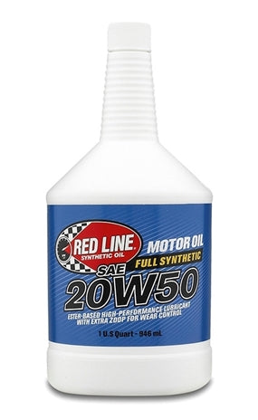 Red Line 20W50 Motor Oil - Quart ( 12 Pack )