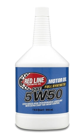 Red Line 5W50 Motor Oil - Quart ( 12 Pack )