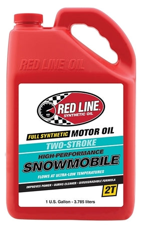 Red Line Two-Cycle Snowmobile Oil - Gallon ( 4 Pack )