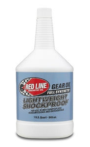 Red Line LightWeight ShockProof Gear Oil - Quart ( 12 Pack )