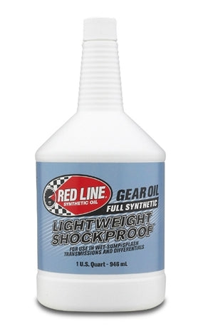 Red Line LightWeight ShockProof Gear Oil - Quart ( 12 Pack )