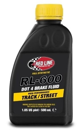 Red Line RL-600 Brake Fluid DOT 4  ( 6 Pack )