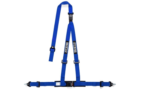 Sparco Harness Belt 2 Inch Blue 3Point Dbl Rel