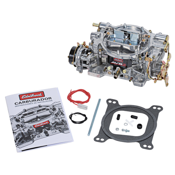 Edelbrock AVS2 Carburetor #1901 500 CFM With Electric Choke, Satin Finish (Non-EGR)