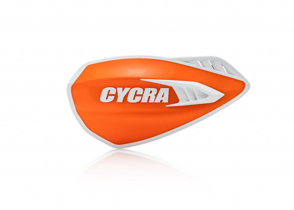 Cycra Cyclone MX Handguards - Orange/White