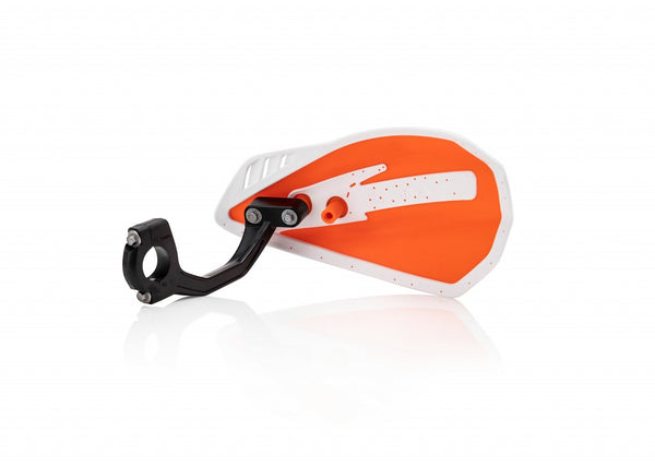 Cycra Cyclone MX Handguards - Orange/White