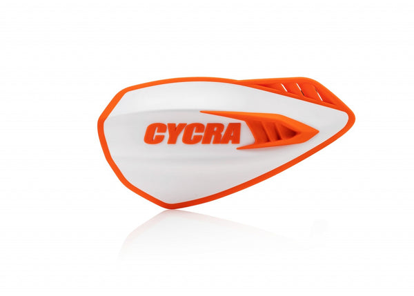 Cycra Cyclone MX Handguards  - White/ Orange