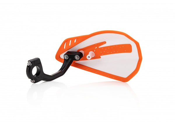 Cycra Cyclone MX Handguards  - White/ Orange