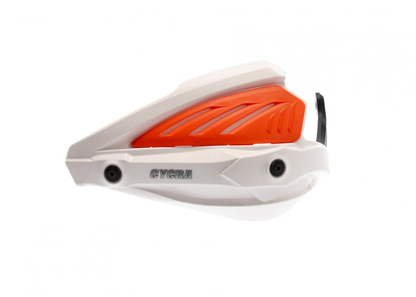 Cycra 2020 - 2023 KTM 390 Adventure Voyager Dual Road Hand Guard - White/Orange