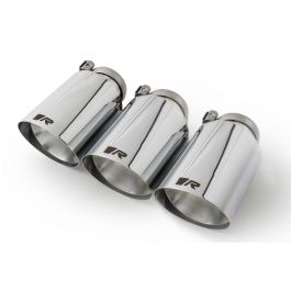 Remus 2017 - 2021 Honda Civic Type-R Fk8 5 Door 2.0L Turbo Cat Back Chrome Clamp Tail Pipe