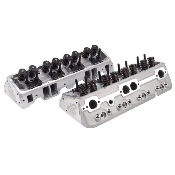 Edelbrock Cylinder Head E-Street 1955-1986 Small-Block Chevy  64cc (Complete Pair)