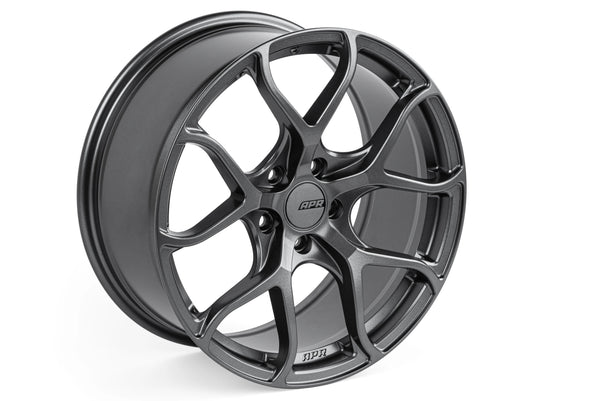 APR A01 Flow Formed 18x8.5 / 5x112 / ET45 / 66.5mm Bore / Gunmetal Grey Wheel
