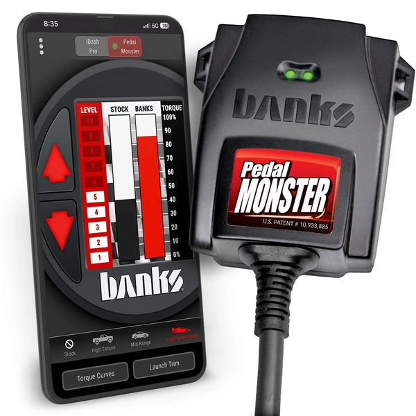 Banks Power Pedal Monster Kit (Stand-Alone) - Molex MX64 - 6 Way - Use w/Phone