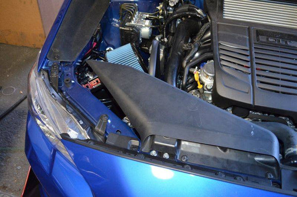 Injen 2015 - 2021 Subaru WRX 2.0L 4 Cyl (Turbo) Wrinkle Red Short Ram Intake w/ MR Tech and Heat Shield