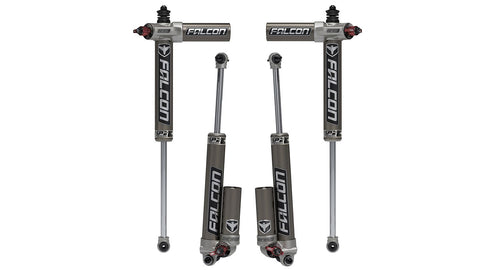 Falcon Shocks - Wrangler JK 2dr: Falcon SP2 3.3 Fast Adjust Piggyback Shock Kit (1.5–2.5” Lift)