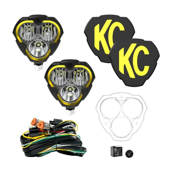 KC HiLiTES FLEX ERA 3 - 2-Light Master Light Pod Kit