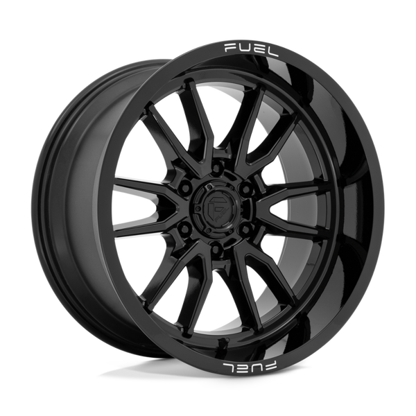 Fuel Offroad D760 CLASH Gloss Black 20x10 -18 6x139.7mm 106.1mm
