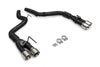 Flowmaster Outlaw Axle-Back Exhaust System - 2024 + Ford Mustang GT 5.0 and EcoBoost 2.3 3.0-inch Quad Tips with Valves