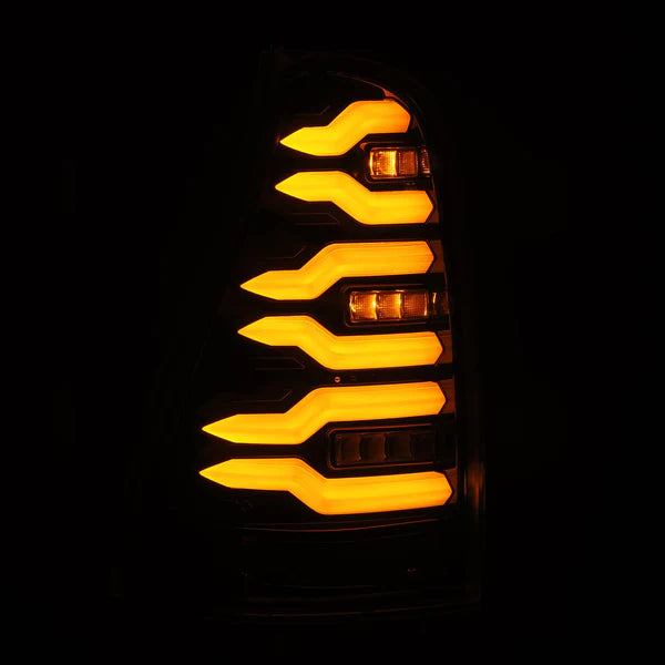 AlphaRex 2003 - 2009 Toyota 4Runner LUXX-Series LED Tail Lights- Alpha-Black