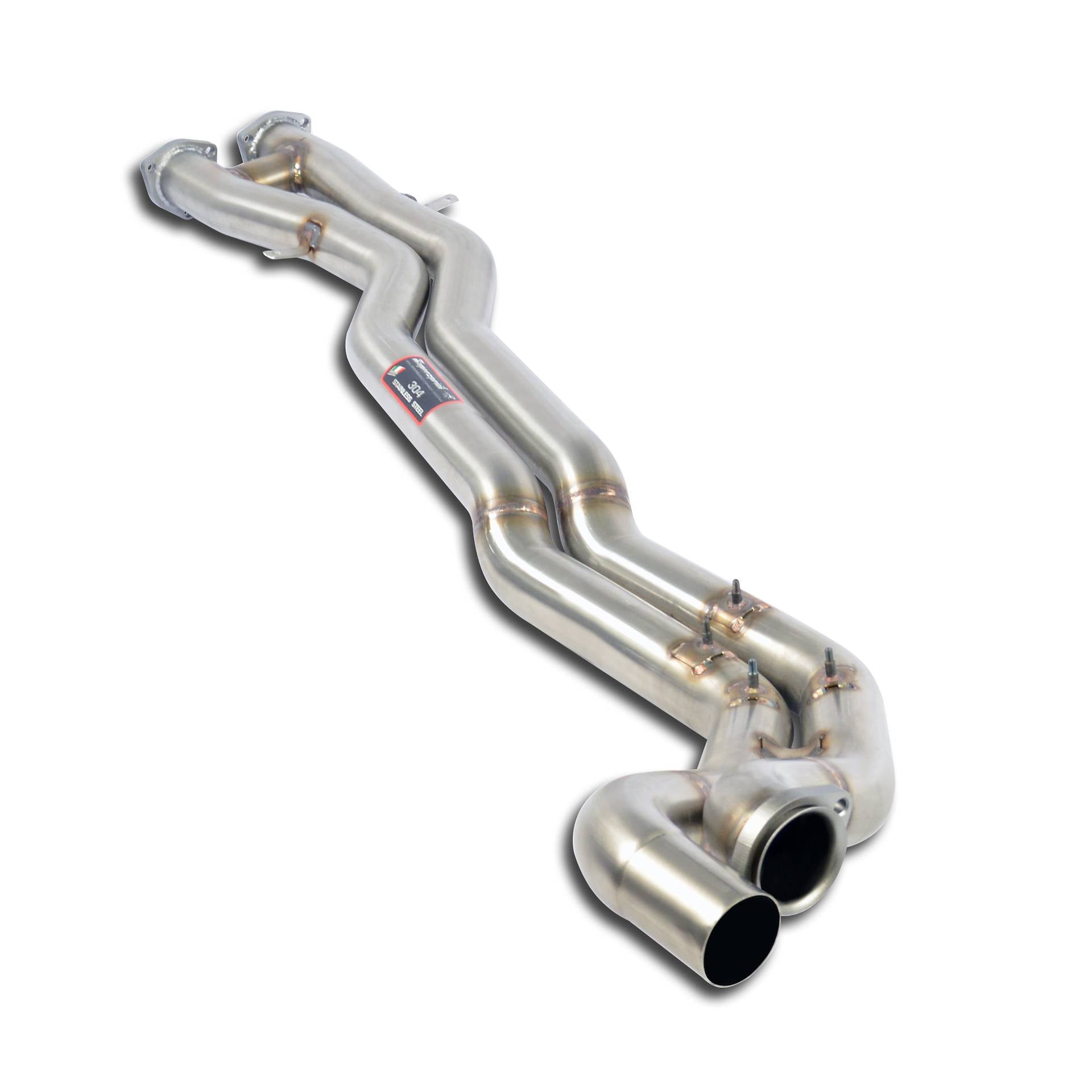 Supersprint E46 M3 Stainless Center H-Pipe - Non-Resonated