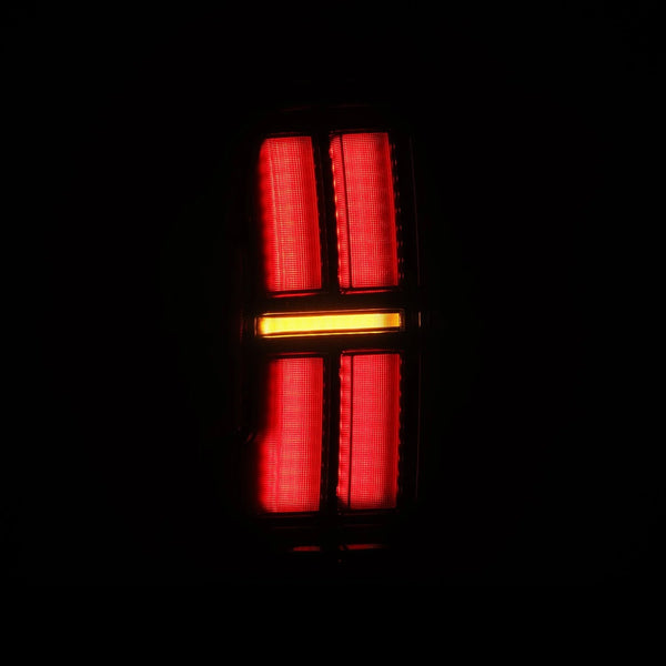 AlphaRex 2005 - 2015 Toyota Tacoma NOVA Prismatic LED Tail Lights - Alpha-Black