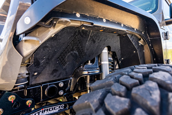 Artec Industries 2018 - 2025 Jeep Wrangler JL Sahara Jl / Jt Front Inner Fenders - All Engines - Vented