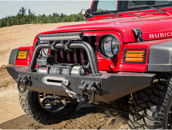Rugged Ridge XHD Bumper Kit Overrider Ft 76-06 CJ/Jeep Wrangler