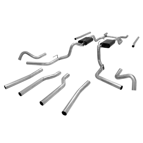Flowmaster 1967-1972 Chevrolet/GMC C10, C15 1/2 Ton trucks with V8 American Thunder Crossmember-Back Exhaust System