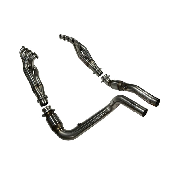 Kooks 2023 + Cadillac Escalade V 1-7/8in Long Tube Header & GREEN Catted Conn. Kit