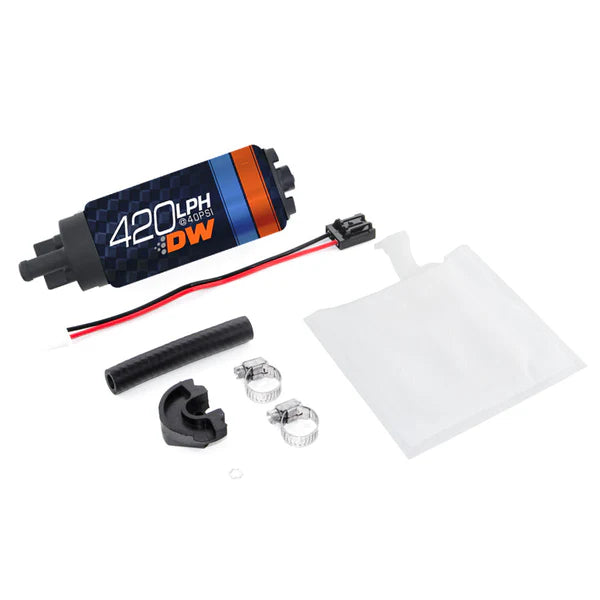 Deatschwerks DW420 Series 420lph In-Tank Fuel Pump w/ Install Kit For Forester 1997 - 2007 / Impreza WRX / STi 1993 - 2007 / Legacy GT 1990- 1999 / 2005 - 2007