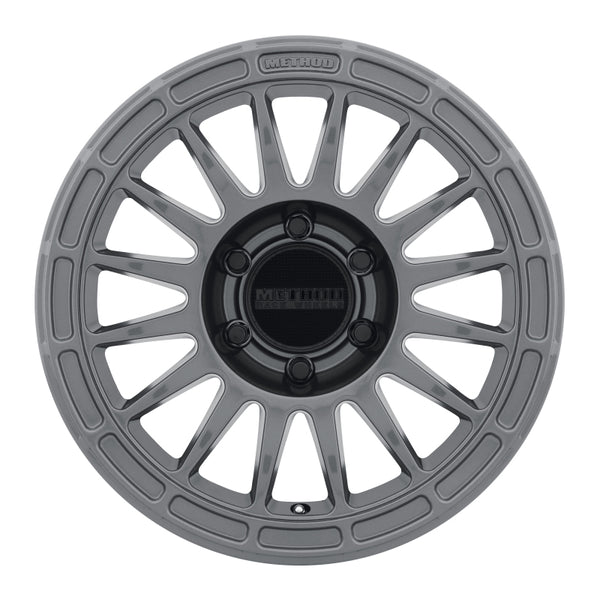 Method MR314 17x7.5 +25mm Offset 6x5.5 6x139.7 106.25mm CB Gloss Titanium Wheel
