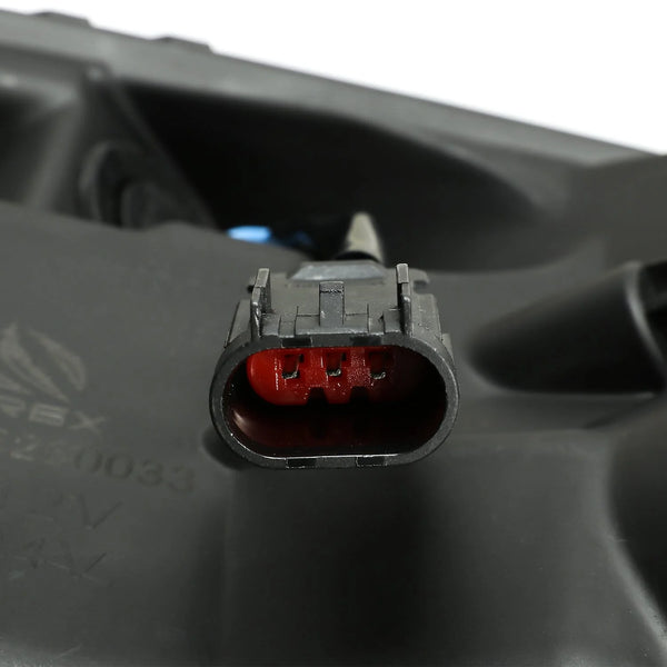 AlphaRex 2006 - 2008 Dodge Ram 1500  LUXX LED Projector Headlights Plank Style Chrome w/Seq Signal/DRL