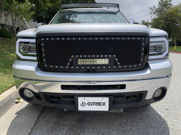 AlphaRex 2007 - 2013 GMC 1500HD PRO-Series Proj Headlights Plank