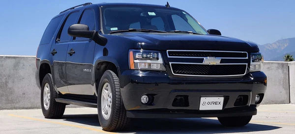 Alpharex 2007 - 2014 Chevrolet Tahoe/Suburban/07-13 Avalanche LUXX-Series LED Projector Headlights Black