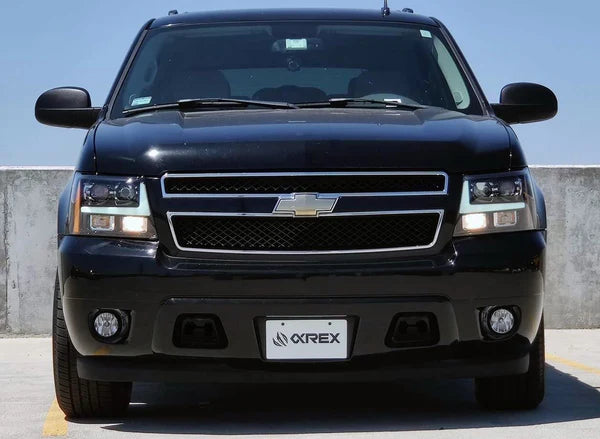 Alpharex 2007 - 2014 Chevrolet Tahoe/Suburban/07-13 Avalanche LUXX-Series LED Projector Headlights Black