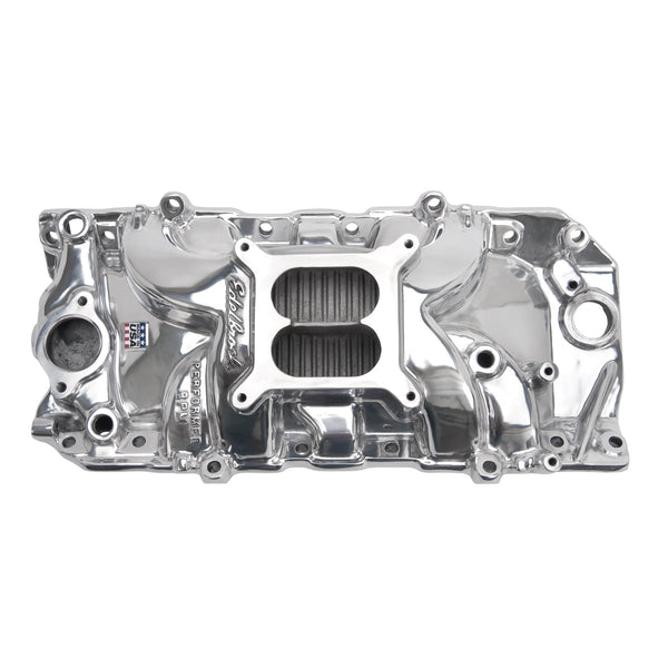 Edelbrock Polished Big Block Chevy 2-O-Port RPM Air-Gap Intake Manifold