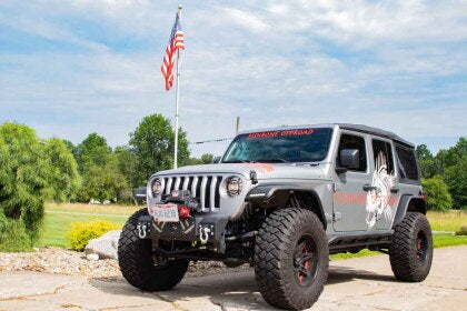 Fishbone Offroad 2007 - 2018 Jeep Wrangler JK Barracuda Modular Front Bumper - Base